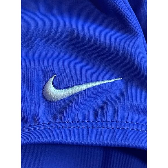 Nike Swimsuit M (8) One-Piece Racerback Purple V-Neck Athletic Swim - Picture 4 of 6